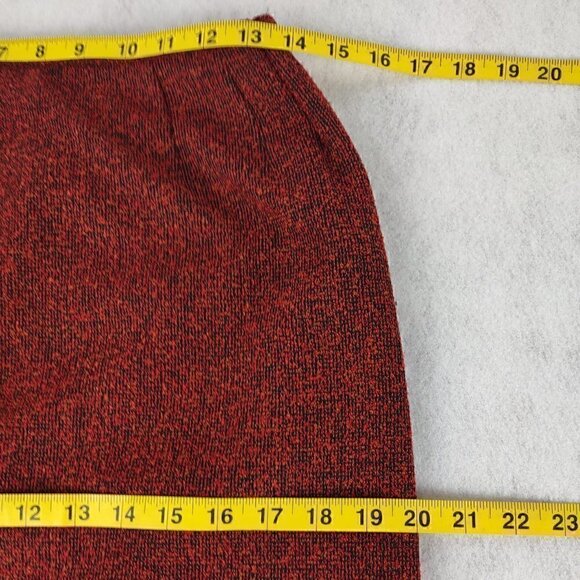 Kasper A.S.L. Red, Orange, Black, Petite Women's Skirt And Blazer Size 8P - Picture 12 of 16